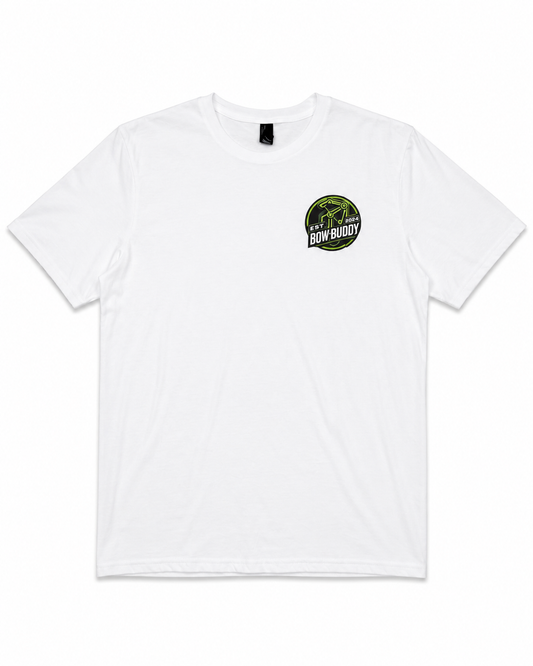 Bow Buddy® EST. 2024 T-Shirt – White