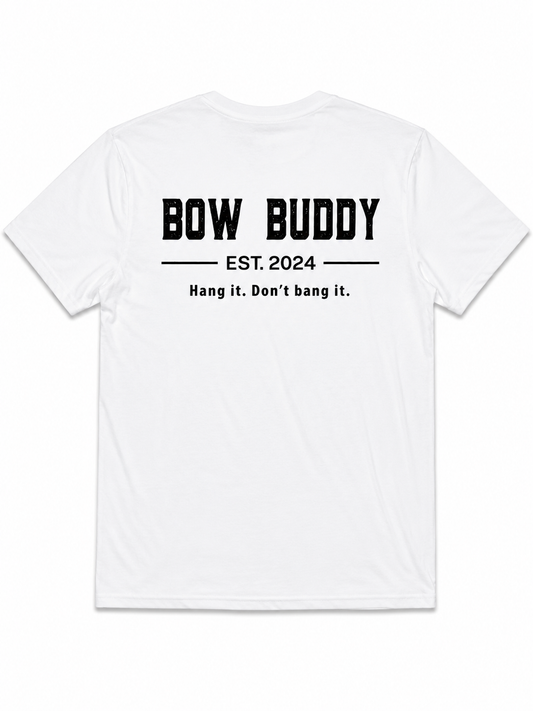 Bow Buddy® EST. 2024 T-Shirt – White
