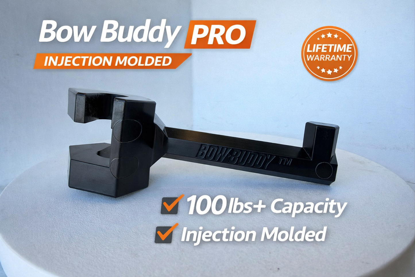 Bow Buddy™ PRO – Twist-On Bow and Gear Hanger