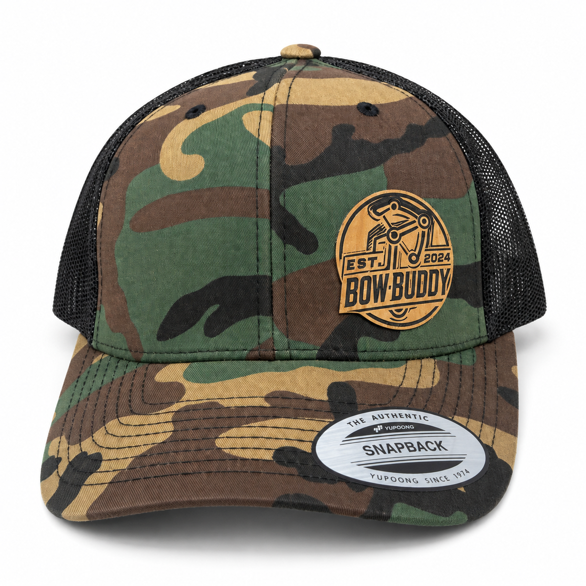 Bow Buddy® Camo Trucker Snapback Hat