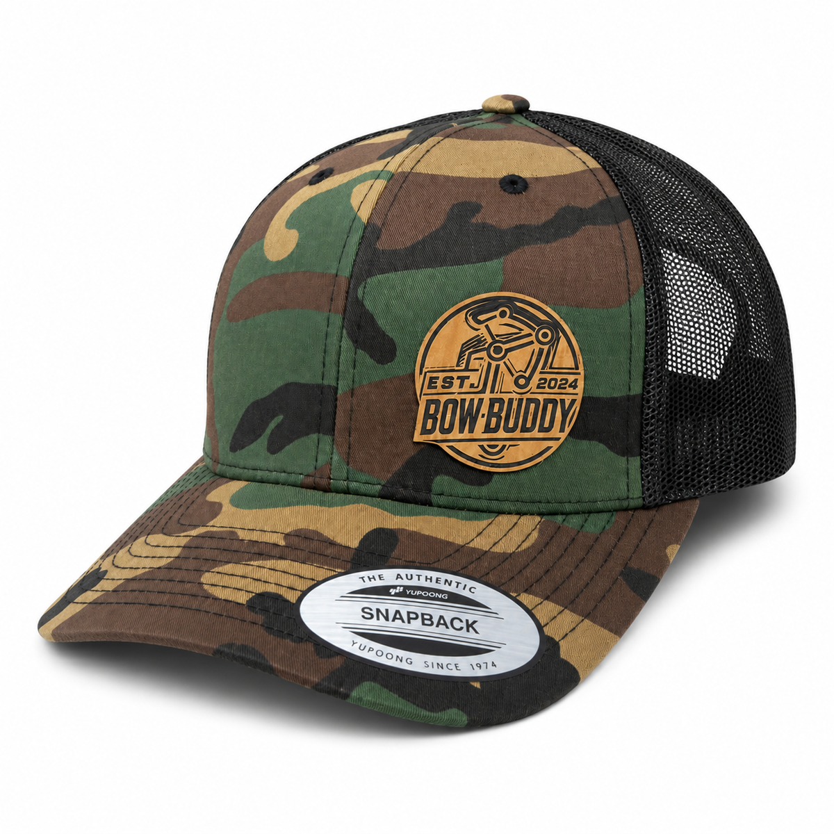 Bow Buddy® Camo Trucker Snapback Hat